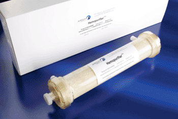 Imagen: El dispositivo médico Hemopurifier (Fotografía cortesía de Aethlon Medical).